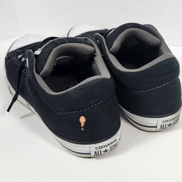 Kids COVERSE All Star Black & Gray Low top with padded tongue Size 6 - Picture 4 of 5